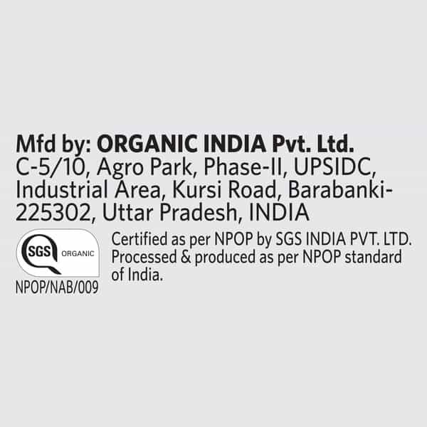 Organic India Arjuna 60 Cap