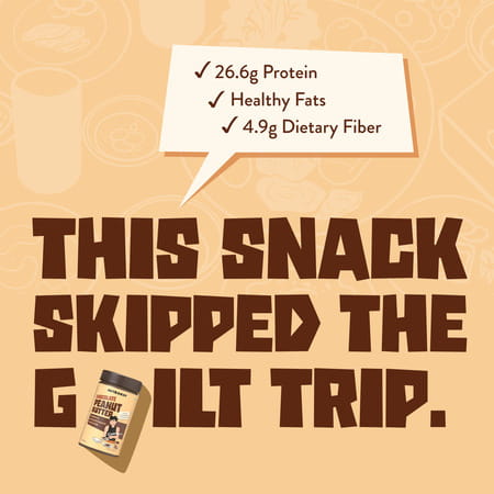 Nutrabay Foods Flavoured Peanut Butter - Chocolate Intense Creamy (750g+750g)