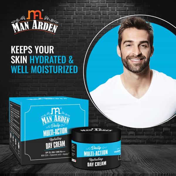 Man Arden Daily Multi-Action Hydrating Day Cream Cicaspf 25 Uva / Uvb Pa+++ 50G
