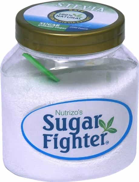 Sugar Fighter Stevia - Zero Calories & Fat Free Sweetener - Combo - 100 Gm Powder Jar + 20 Sachets