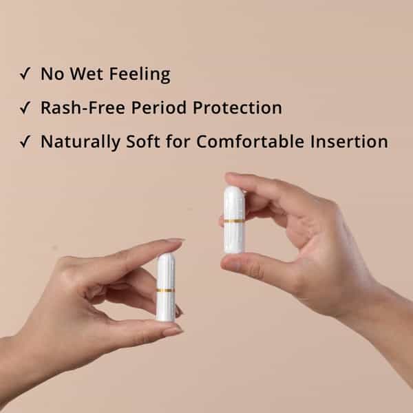 Carmesi 100% Organic Cotton Super Tampons - 16