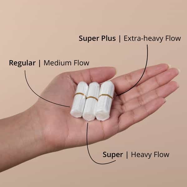 Carmesi 100% Organic Cotton Super Tampons - 16