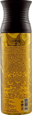 Ajmal Aurum & Aurum & Wisal Dahab Deodorant Perfume - For Men & Women (200 Ml Pack Of 3)