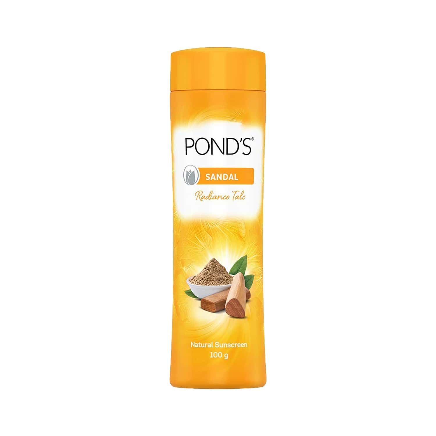 Buy Pond'S Sandal Radiance Talcum Powder Natural Sunscreen Bottle Of