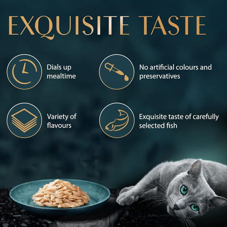 Sheba Rich Premium Adult (1+ Years) Wet Cat Food | Maguro & Bream Flavour | 12 X 35 G
