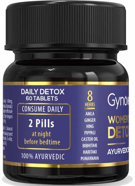 Gynoveda's Women's Daily Detox - 60 Pills For 1 Month