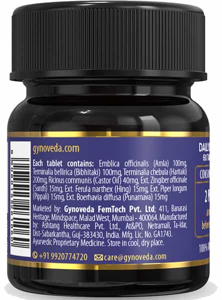 Gynoveda's Women's Daily Detox - 60 Pills For 1 Month