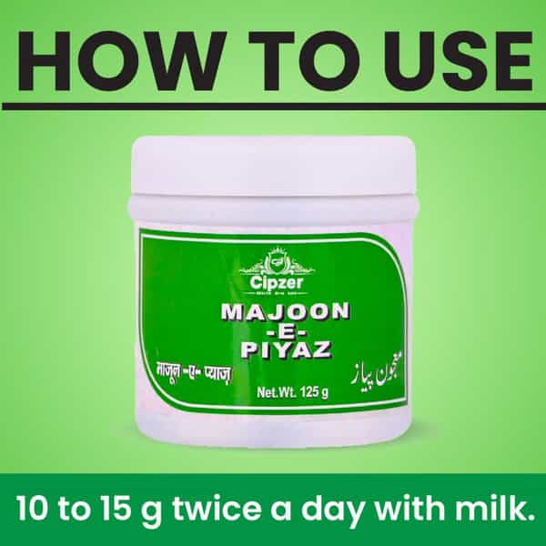 Cipzer Majoon-E-Piyaz | May Help In Restoring Energy | Vitality | Strength And Stamina In Men-125Gm