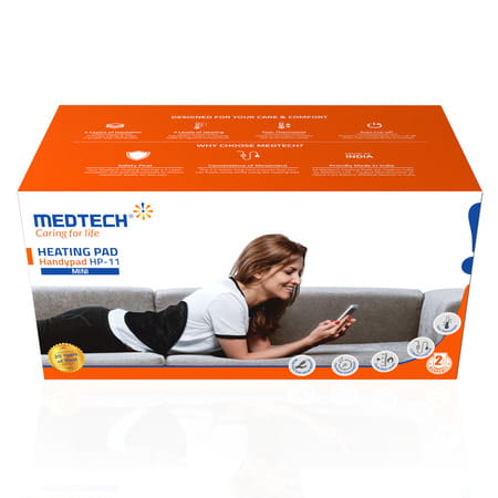 Medtech Orthopaedic Electric Heating Pad For Pain Relief | Suitable For Lower Back | Shoulder - Mini