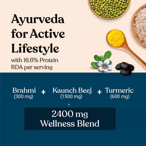 Kapiva Tadka Masala Supergrain Mix 400G |10G Protein Breakfast