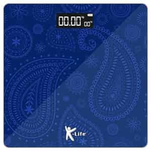 K-life Ws-109 Digital Body Weight Machine For Home | High Precision Weighing Scale | 180kg Capacity