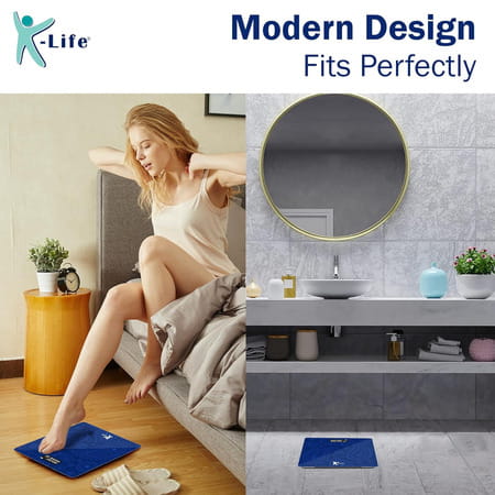 K-Life Ws-109 Digital Body Weight Machine For Home | High Precision Weighing Scale | 180kg Capacity