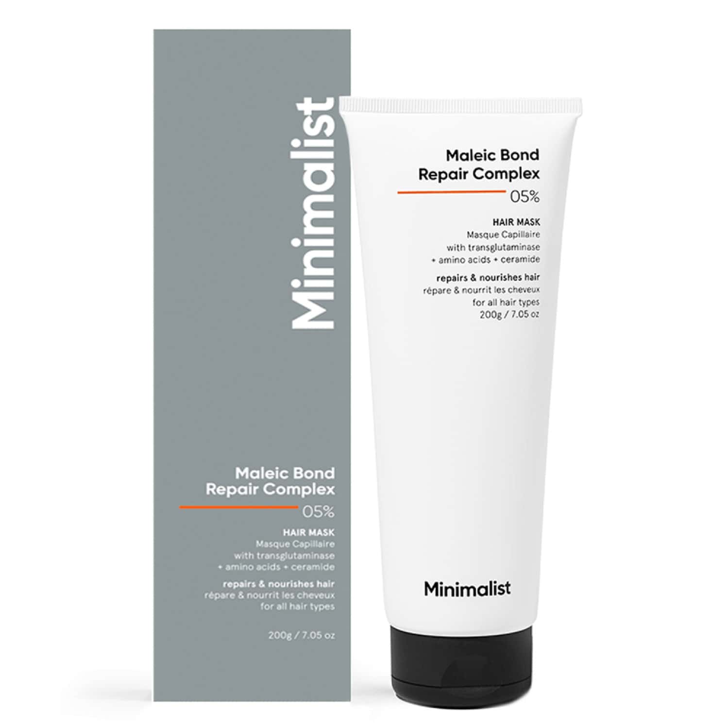 Minimalist Maleic Bond 5% Hair Mask 200gm