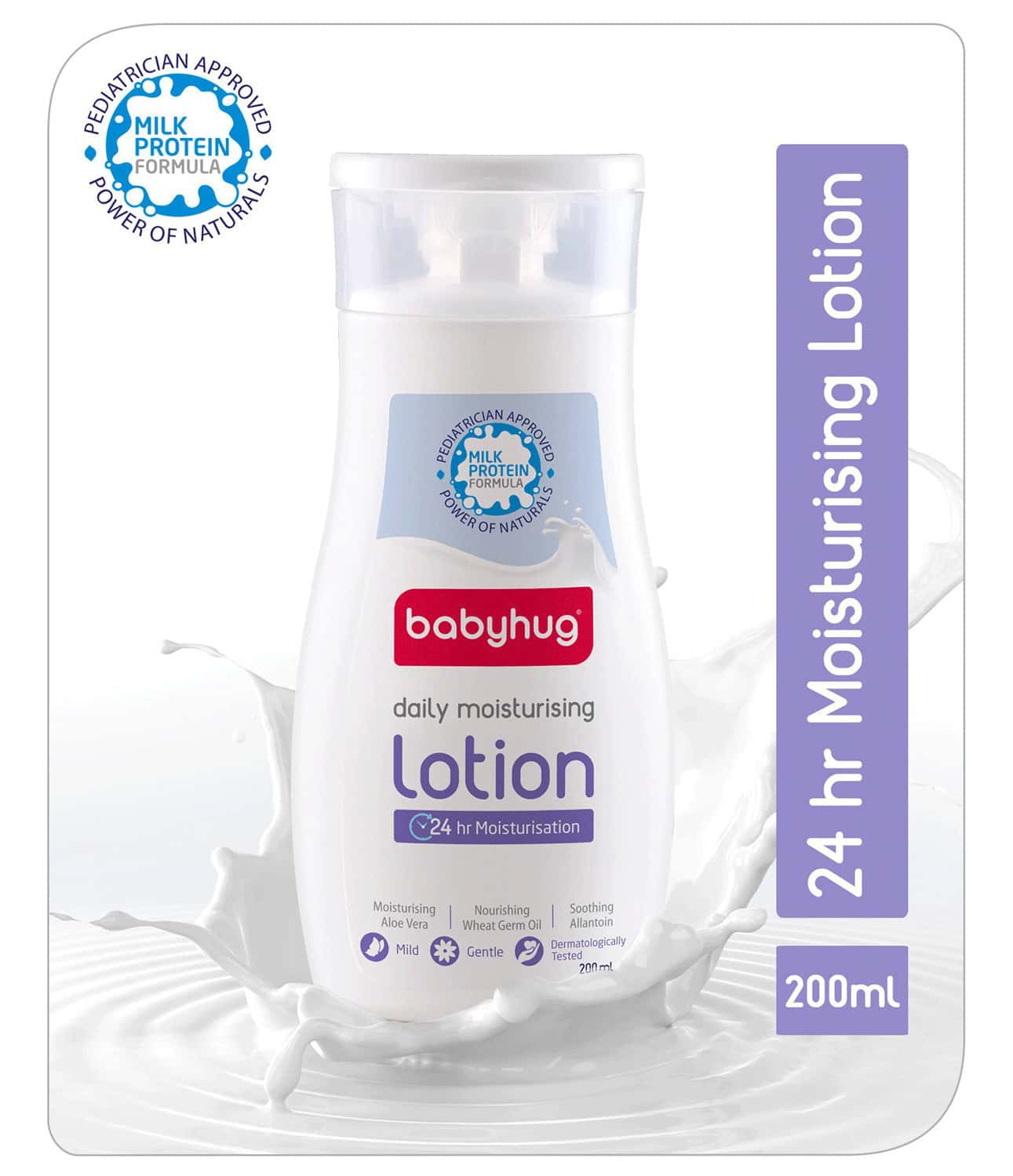 Buy BABYHUG DAILY MOISTURISING LOTION 200 ML Online & Get Upto 60