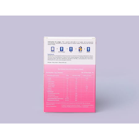 Dr. Morepen Lightlife Pre Meal Nutrition | Weight Management | Fruit Punch | Sachet | 60 No's