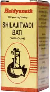 Baidyanath Asli Ayurved Shilajitvadi Bati With Gold - 5 Tablets