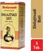 Baidyanath Asli Ayurved Shilajitvadi Bati With Gold - 5 Tablets