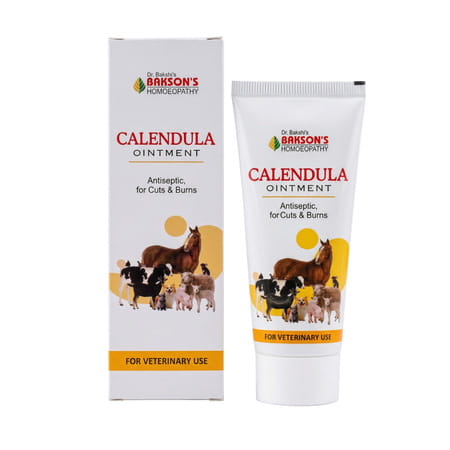 Bakson Homoeopathy Calendula Ointment | For Veterinary Use | 50 Gm
