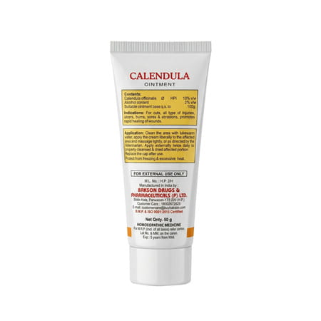 Bakson Homoeopathy Calendula Ointment | For Veterinary Use | 50 Gm