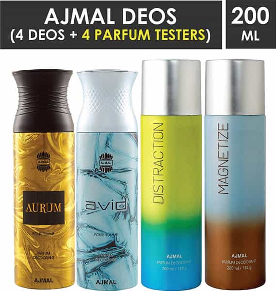Ajmal Aurum Avid Distraction & Magnetize For Unisex Combo Pack