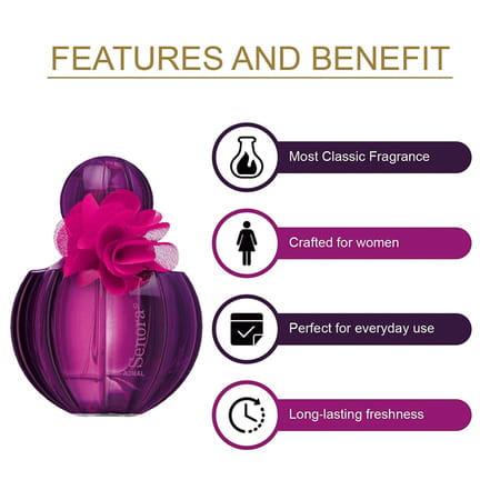 Ajmal Wisal Dhahab Edp 50ml Perfume For Men And Senora Edp 75ml Perfume For Women
