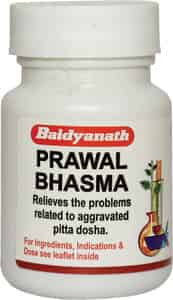 Baidyanath Asli Ayurved Prawal Bhasma 10 G