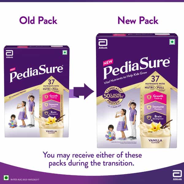 Pediasure Vital Nutritients To Help Kids Grow (Vanilla) Box Of 400Gm