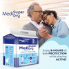 Medi Super Dry Adult Pull-Up Diaper Pants Xl - High Absorbency | 147-172 Cm - 10 Piece | Pack Of 3