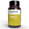Hk Vitals Omega 3 (60 Fish Oil Capsules) | 1000mg Omega 3 With 180mg Epa & 120mg Dha
