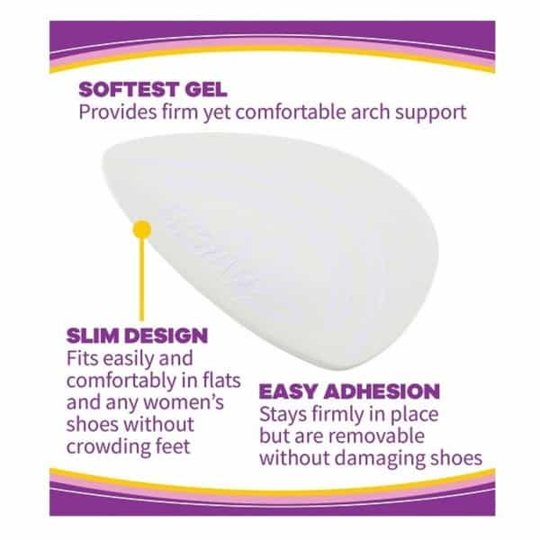 Dr. Scholl Stylish Step Hidden Arch Support For Flats - 1 Pair