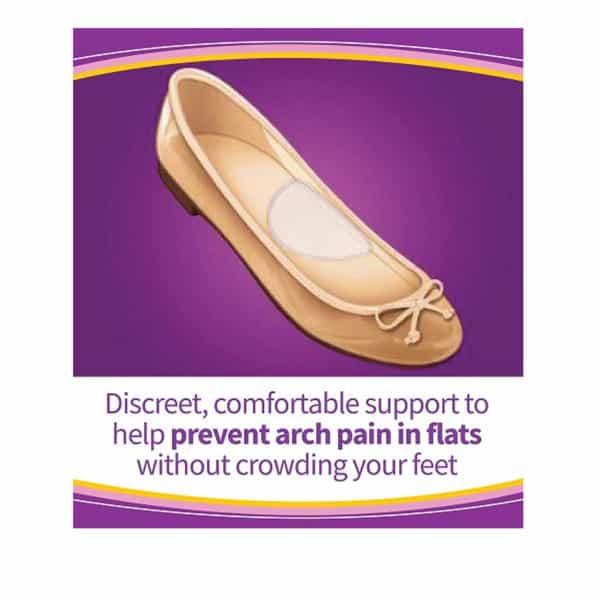 Dr. Scholl Stylish Step Hidden Arch Support For Flats - 1 Pair