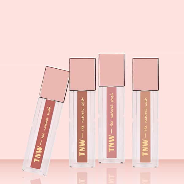 Tnw The Natural Wash Comfy Matte Liquid Lipstick 01 Rush Affair | Red Clay Shade 3 Ml