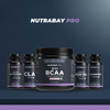 Nutrabay Pro With Electrolytes 7G Vegan Bcaas 1000 Mg Electrolytes - 250G Guava Punch 25 Servings