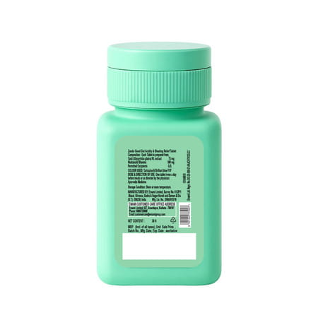 Zandu Good Gut Acidity & Bloating Relief Tablets Relief From Acidity Gas & Bloating 30 Tablets
