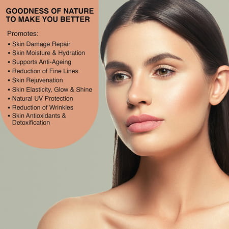 Vegan Greens Natural Collagen Builder 23key Herbs Anti Ageing | Skin Glow &More 250g | Natural Taste