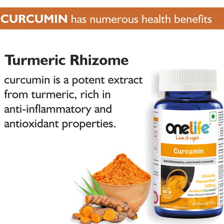Onelife Curcumin - 60 Capsules