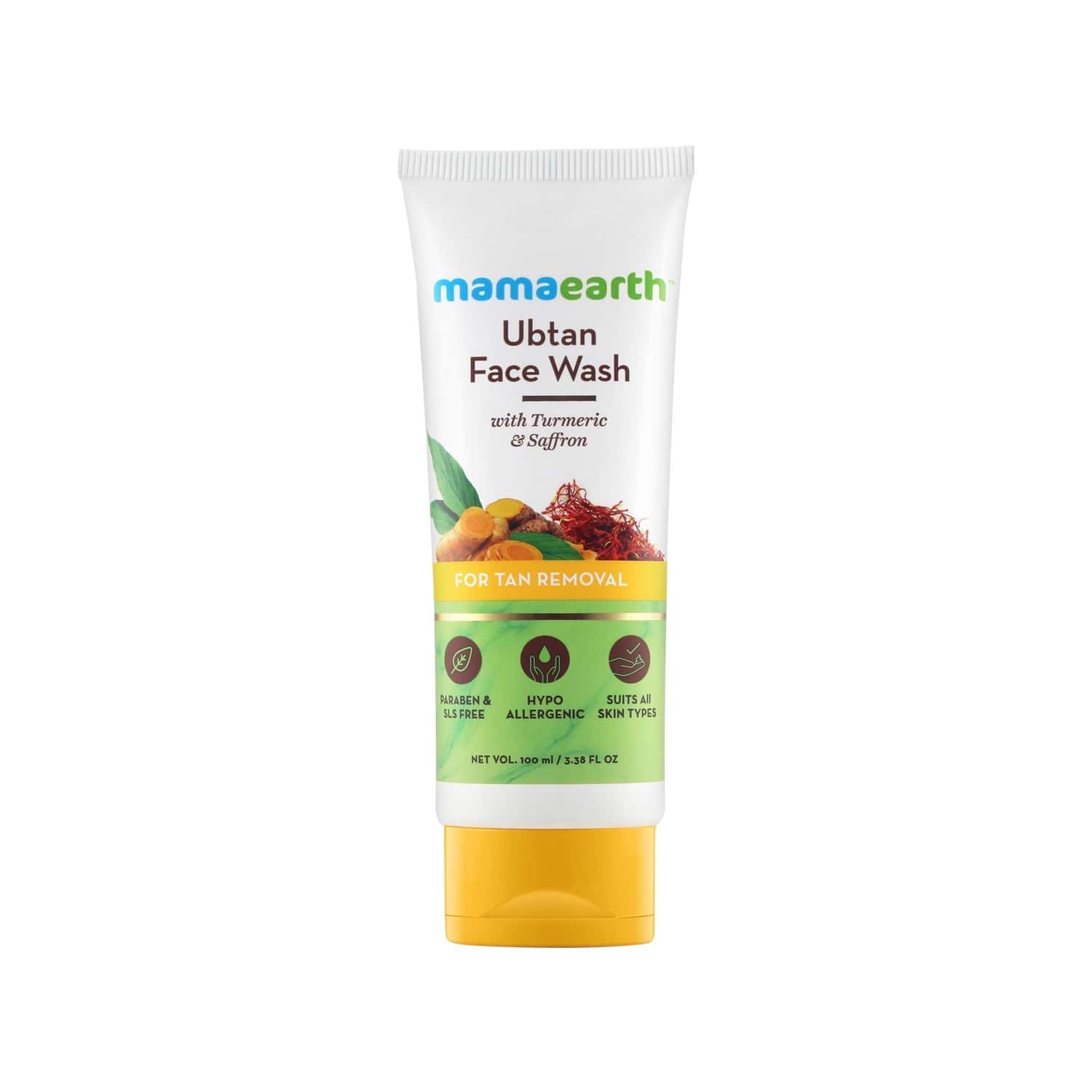 Buy Mamaearth Natural Ubtan Face Wash Tube Of 100 Ml Online & Get Upto