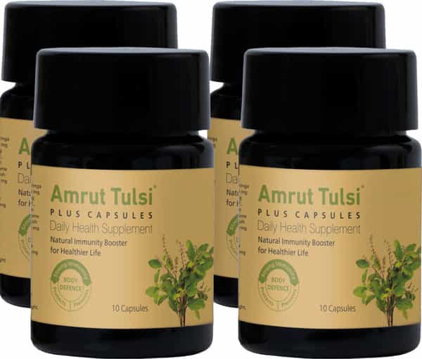 Amrut Tulsi Plus Capsules 10 Capsules (Pack Of 3)