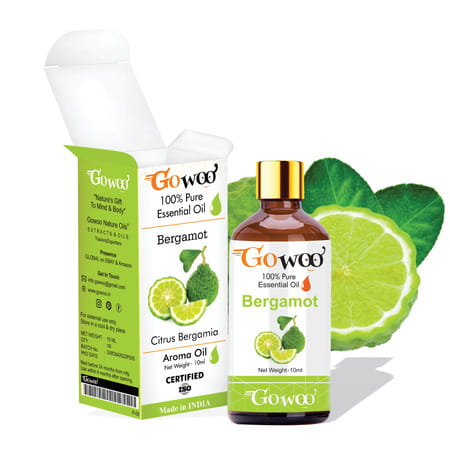 Pack Of 2 Bergamot Essential Oil And Apricot Oil - 100% Pure & Natural Oil