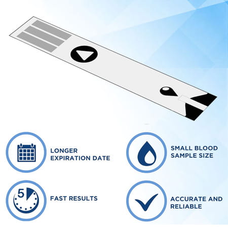 K-Life Glucolab Glucose Sugar Testing 50 Glucometer Strips