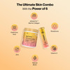 Setu Skin Radiance Combo For Brightening & Glow | 210G Marine Collagen Powder With 30 Fizz Tabs