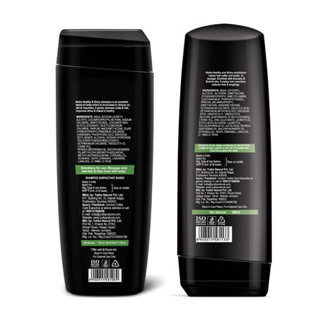 Nisha Shampoo And Conditioner Combo Pack 180Ml | Avocado & Brahmi Shampoo Conditioner