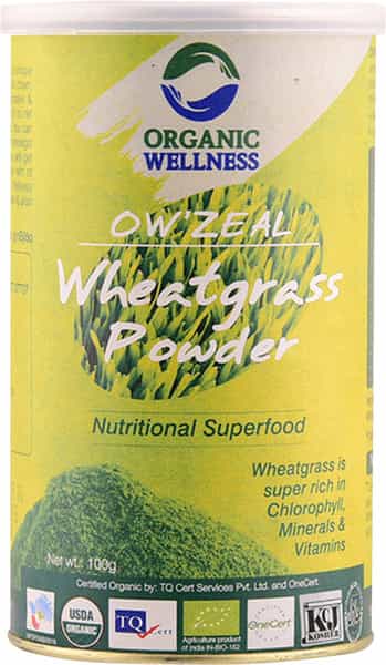 Organic Wellness Owzeal Wheat Grass Powder 100 Gm
