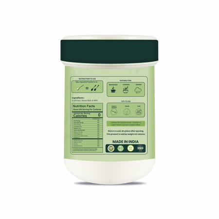 Zindagi Stevia Sugar Free Powder | Stevia Natural Sugar Powder | Vegan Friendly | 200 Gm | Pack Of 4