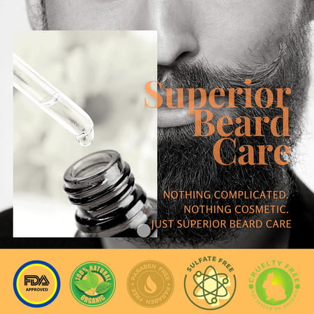 Hajamat Organic Beard Oil Infused With 11 Nourishing Oils