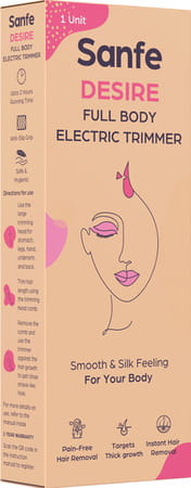 Sanfe Desire Full Body Electric Trimmer For Painless Body Grooming