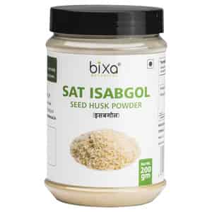 Bixa Botanical Sat Isabgol Powder(plantago Ovata)-maintains Gut Motility & Eliminates Toxic Waste