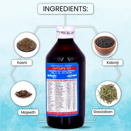 Cipzer Livolife Ds Syrup 200 Ml Herbal Liver Tonic For Liver Health| Help Reduce Risk Of Fatty Liver