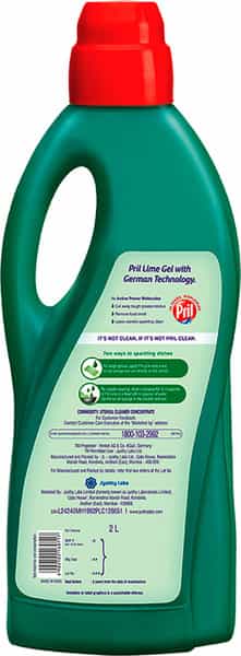 Pril Active Lime Dishwash Liquid 2L