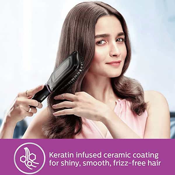 Philips Heated Straightening Brush (Bhh880/10)